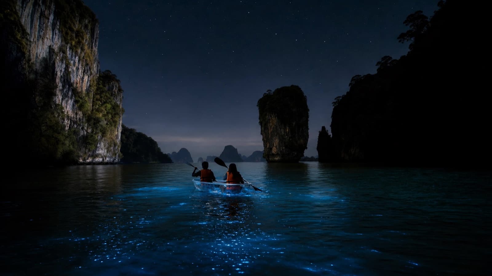 GLOWING PLANKTON.GLASS BRIDGE. SPA AND Джеймс Бонд — экскурсия с Пхукета